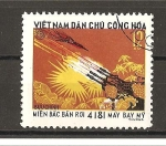 Sellos del Mundo : Asia : Vietnam : Propaganda Militar.