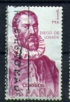 Stamps Spain -  Diego de Losada