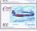 Stamps Spain -  Edifil  3432  ESPAMER¨96  Aviación y Espacio¨96  