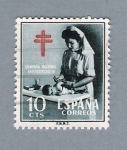 Stamps Spain -  Campaña Nacional Antituberculosa