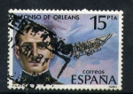 Stamps Spain -  Alfonso de Orleans