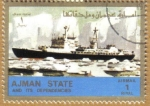 Stamps United Arab Emirates -  AJMAN - Barco