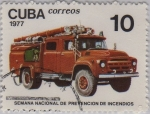 Stamps : America : Cuba :  Semana nacional prevencion de incendios