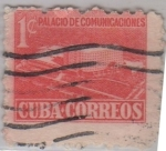 Stamps : America : Cuba :  palacio comunicaciones