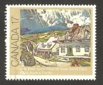 Sellos del Mundo : America : Canad : vista de baie saint paul