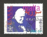 Sellos del Mundo : Europa : Vaticano : viajes de Juan Pablo II,  a Malta, Grecia y Siria