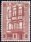 Stamps Belgium -  BELGICA 1962 Scott 577 Edificio Museo Baron Victor Horta 3fr usado