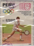 Stamps : America : Peru :  IV juegos deportivos sudamericanos Peru-90
