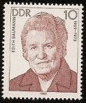 Stamps Germany -  Edith Baumann