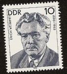 Stamps Germany -  Erich Weinert