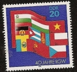 Stamps Germany -  40 años del RGW  (COMECOM)