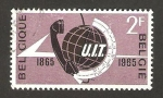 Stamps Belgium -  centº de la unión internacional de telecomunicaciones