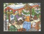 Stamps Belgium -  navidad, vendedor de bizcochos