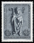 Stamps Austria -  AUSTRIA - Centro histórico de la Ciudad de Graz y palacio de Eggenberg