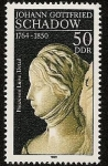 Stamps Germany -  Escultor - Johann Gottfried Schadow