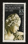 Stamps : Europe : Germany :  Escultor - Johann Gottfried Schadow