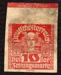 Stamps Austria -  Hermes