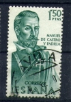Stamps Spain -  Manuel de Castro y Padilla