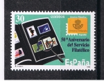 Stamps Spain -  Edifil  3441  50  Aniver. del Servicio Filatélico de Correos.  