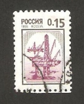 Stamps Russia -  explotación petrolífera