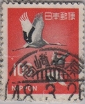 Stamps : Asia : Japan :  cigueñas