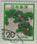 Stamps : Asia : Japan :  Arbol