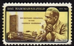 Stamps United States -  Dag  Hammarskjold