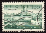 Stamps Finland -  Edificios