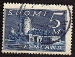 Sellos de Europa - Finlandia -  castillo