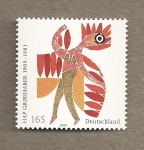 Stamps Germany -  Hap Grieshaber, pintor
