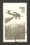 Stamps Poland -  Avión