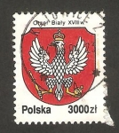 Sellos de Europa - Polonia -  escudo de armas del siglo XVIII
