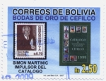 Stamps Bolivia -  Bodas de Oro CEFILCO