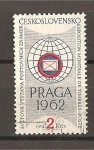 Stamps Czechoslovakia -  Exposicion Filatelica de Praga.