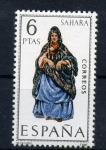 Stamps Spain -  serie- Trajes regionales