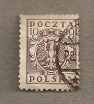 Stamps Europe - Poland -  Escudo nacional
