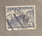 Stamps Poland -  Acantilado del perro