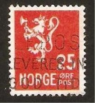 Stamps Norway -  león heráldico