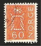 Stamps Norway -  nudo marino