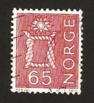 Stamps : Europe : Norway :  nudo marino
