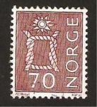 Stamps : Europe : Norway :  nudo marino