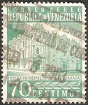 Stamps : America : Venezuela :  oficina principal de correos en caracas