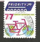 Stamps Netherlands -  2561 - bicicleta