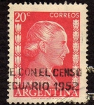 Stamps Argentina -  Eva Peron