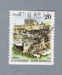 Stamps : Europe : Greece :  Grecia y Parthenon