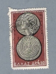 Stamps Greece -  Monedas