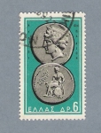 Stamps : Europe : Greece :  Monedas
