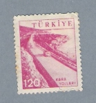 Stamps Turkey -  Kara Yollari
