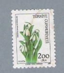 Stamps Turkey -  Flor