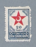 Stamps : Asia : Turkey :  Estrella y luna